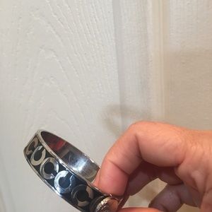 Coach Jewelry - Black coach bracelet Coach Jewelry - Black coach bracelet